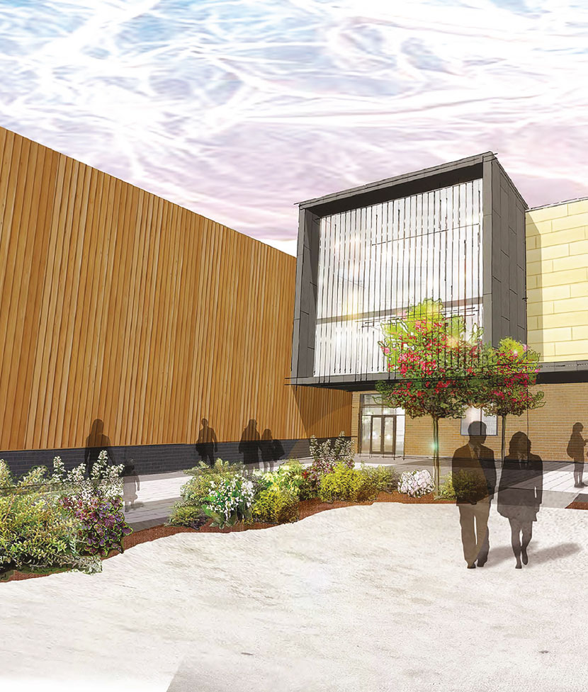 Mock-up of Landscape Architecture