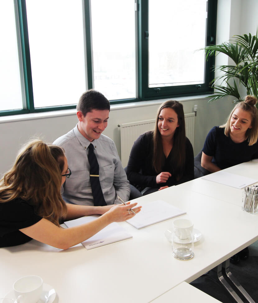 Staff in meeting