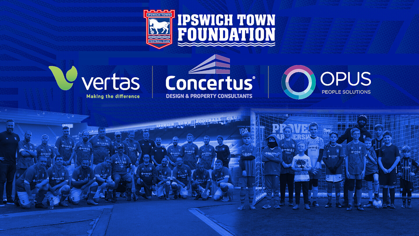 The Vertas Group have sponsored the disability provision at Ipswich Town Foundation